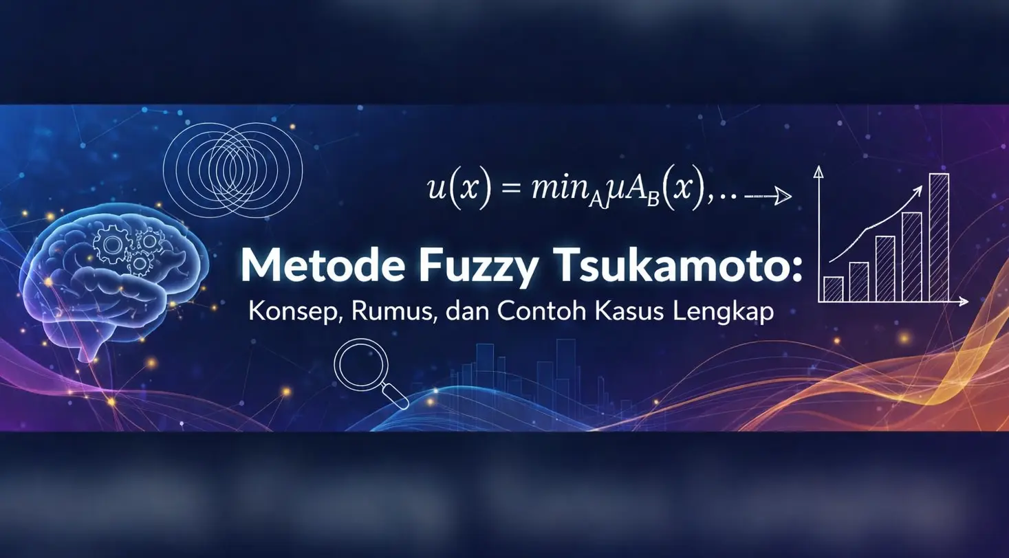 Metode Fuzzy Tsukamoto: Konsep, Rumus, dan Contoh Kasus Lengkap
