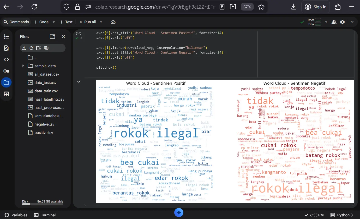Thumbnail Source Code Analisis Sentimen Naive Bayes dengan Python - AR Dev 4