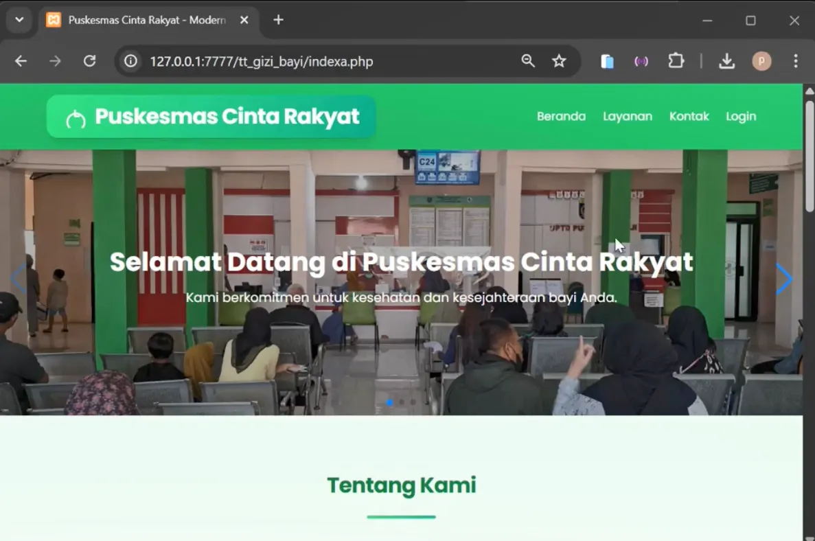 Thumbnail Source Code Klasifikasi Status Gizi Bayi Fuzzy Tsukamoto - AR Dev 2
